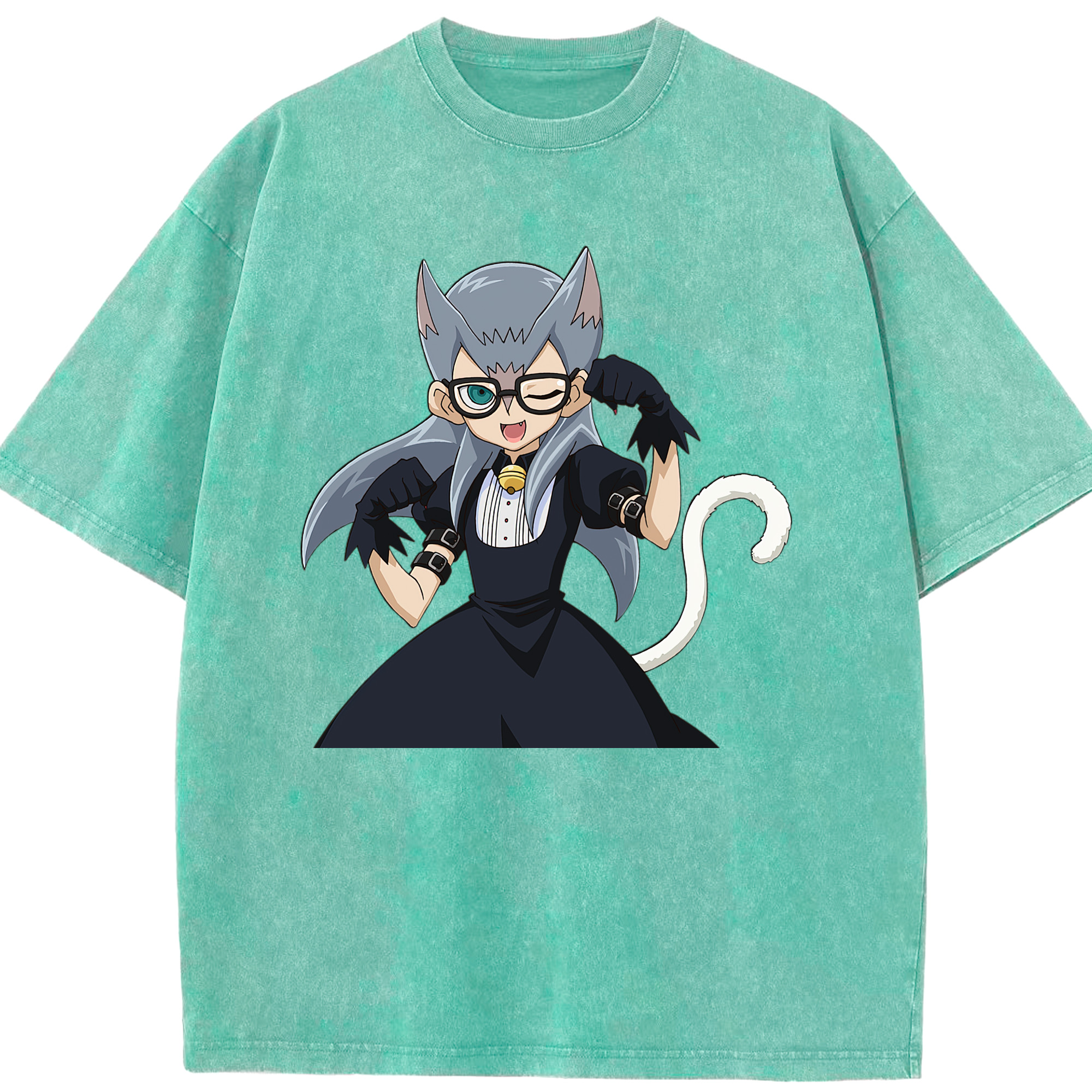 （画像用） 遊☆戯☆王 Yu-Gi-Oh! 綿100% ヴィンテージ風 半袖Tシャツ（フロントプリント）
